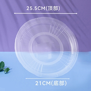 张家港8寸圆形注塑盘 10个/包X20包